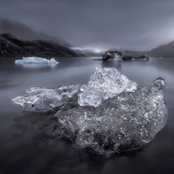 Cristal de Tasman-Chandra Bong-plata-paisaje-7356