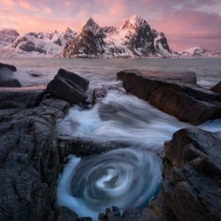 Arctic swirl-Hans Gunnar Aslaksen-bronze-landscape-7098