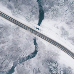 Winter road-Bartosz Tomczak-silver-landscape-10531