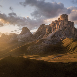 Vista de los Dolomitas-Markus Van Hauten-bronce-paisaje-10080