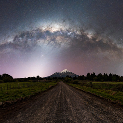 Milky Way Arch and Zodiacal Light Over Mount Taranaki_New Zealand-Akkarpark Iamopas-finalist-landscape-10434