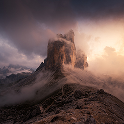 Tre Cime Drama-Stefan Schaefer-bronze-landscape-13253