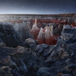 the coloured canyon-Sabine Weise-silver-landscape-13548