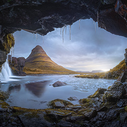 icy morning at Kirkjufell-Sabine Weise-silver-landscape-13549