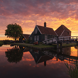 Zaanse Schans-Obed Garcia Martinez-bronze-landscape-13250