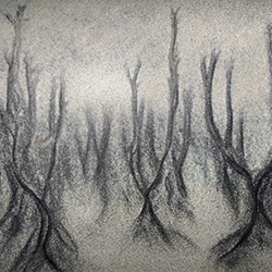 Scorched Forest II-Daniel Laan-silver-landscape-17834