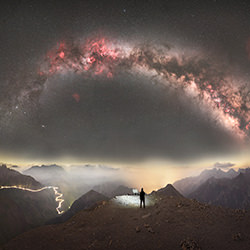 Where the Alps meet the Milky Way-Luca Gallucci-bronze-landscape-17951
