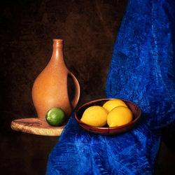 Still life with lemons-Dominika Koszowska-bronze-mobile-5873