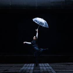 chanter sous la pluie-Junichiro Matsuo-bronze-portrait-8662