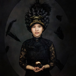 The Phoenix-Erika Talshir-bronze-portrait-8655