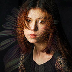 The Echinacea Gaze-Ilona Kvetna-bronze-portrait-17237