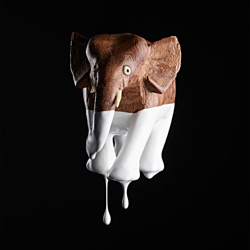 White Elephant-Robert Tardio-bronze-still_life-3744