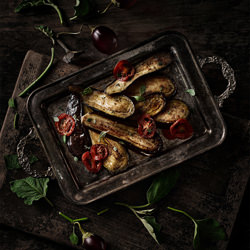 Reconstructed Eggplant-Greg Stroube-bronze-still_life-3765