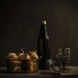 Maître néerlandais-Miranda Rotteveel-bronze-still_life-8014