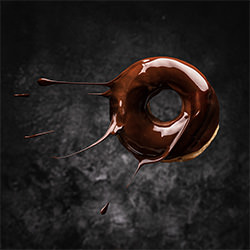Donut de chocolate-Mihails Pavlenko-bronze-still_life-10671