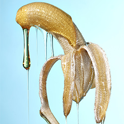 Banane dégoulinante-David Weimann-bronze-still_life-10643