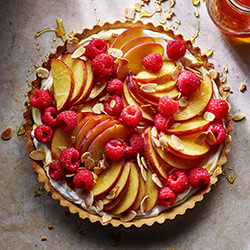 Peach Raspberry Tart-Kris Kirkham-gold-still_life-16897