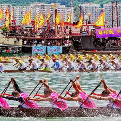 2023 Festival del Barco Dragón Carreras de Barcos Dragón de Hong Kong-Howard Tong-silver-street-11744