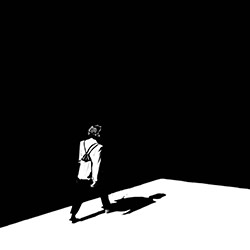 Walking on the lit spot-Madiha Abdo-bronze-street-17333