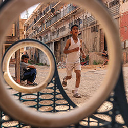 circles of childhood-Mohammed Habib Allah Nahi-bronze-street-17393