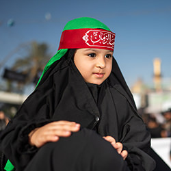 Young Girl in Karbala-Bahaadeen Al-qazwini-bronze-street-17338