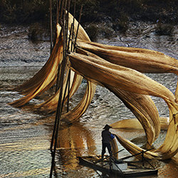 floating nets-Thierry Bornier-bronze-travel-12552