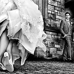 checking him out-Grant Mckelvie-bronze-wedding-23