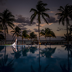 Azul Fives Pool Sunset Reflection-Vincent Van Den Berg-finalist-wedding-158