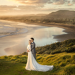 Sunset with the couple-Kent Teo Guo Keng-finalist-wedding-195