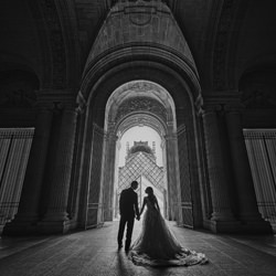 the grand entrance-Sal Cincotta-finalist-wedding-1991