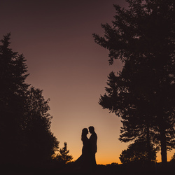 Sunset Silhouette-Gary Evans-finalist-wedding-9977