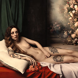 Venus de Urbino-Lau Sánchez-plata-mujer-11958