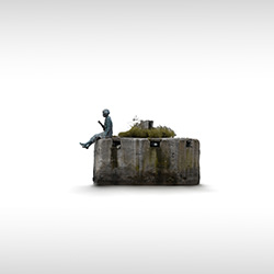 a Little Dreamer-Justyna Stoszek-bronze-women-15092