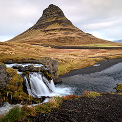 Kirkjufell mountain with waterfalls on the Snæfellsnesnes peninsula in Iceland-Laima Kuriene-finalist-women-15132