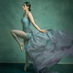 The Ballerina In Blue-Maryam Zandi-bronze-women-15107